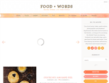 Tablet Screenshot of foodpluswords.com